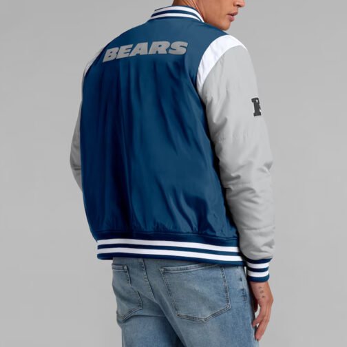 Elements Elite Chicago Bears Navy Jacket - Image 5