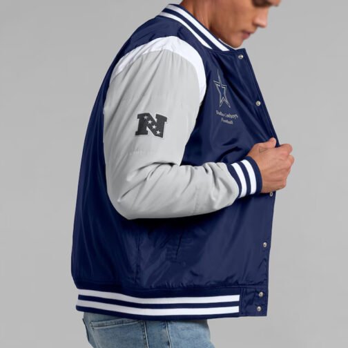 Elements Elite Dallas Cowboys Navy Jacket - Image 6