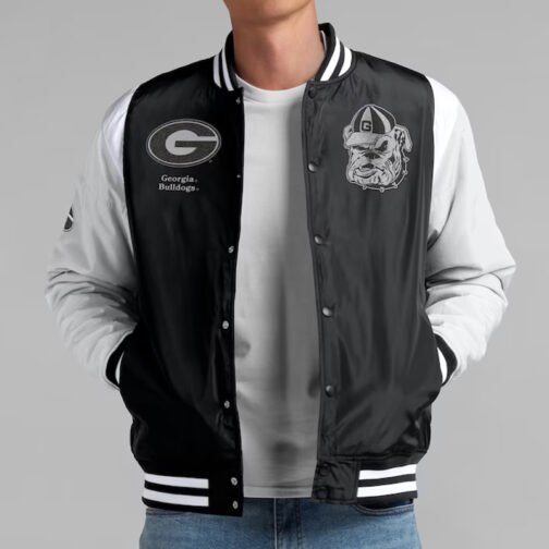 Elements Elite Georgia Bulldogs Black Jacket - Image 4