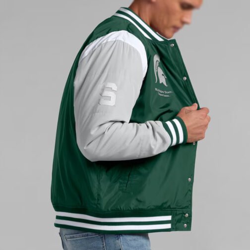 Elements Elite Michigan State Spartans Green Jacket - Image 6