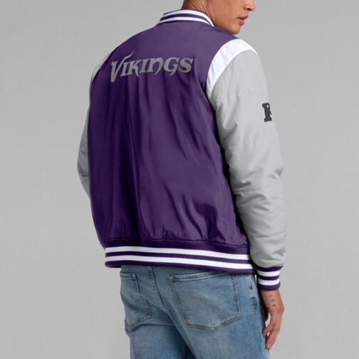 Elements Elite Minnesota Vikings Purple Jacket - Image 5