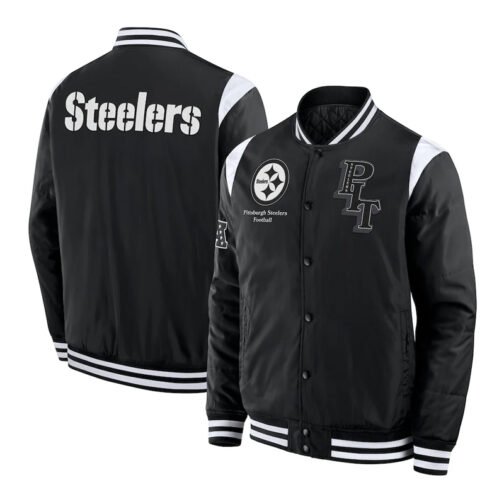 Elements Elite Pittsburgh Steelers Black Jacket - Image 3