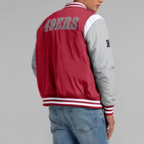 Elements Elite San Francisco 49ers Scarlet Jacket - Image 5