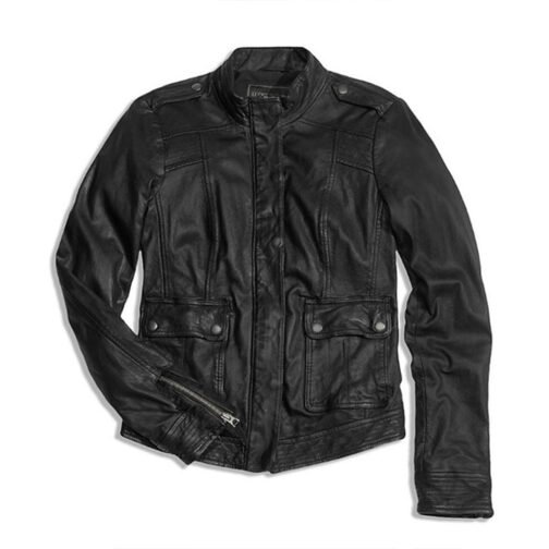 The Vampire Diaries S06 Nina Dobrev Leather Jacket