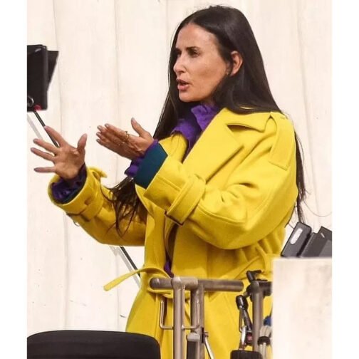 Demi Moore The Substance Coat - Image 6