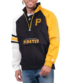 Pittsburgh Pirates Elite Half Zip Pullover Jacket