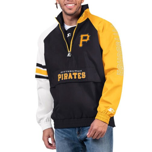 Pittsburgh Pirates Elite Half Zip Pullover Jacket