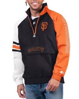 San Francisco Giants Elite Half Zip Pullover Jacket