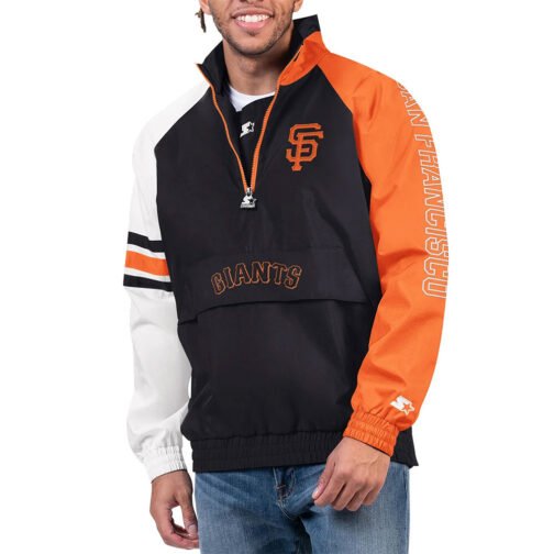 San Francisco Giants Elite Half Zip Pullover Jacket