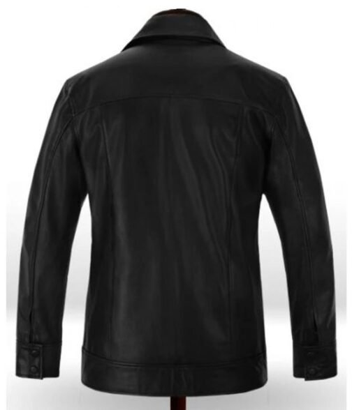 Elvis Presley Singer 1968 Leather Jacket - Image 3
