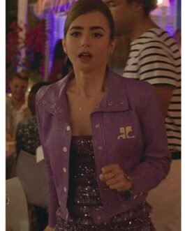 Lily Collins Emily in Paris Season 02 Jacket