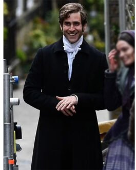 Emily Oliver Jackson-Cohen Black Coat