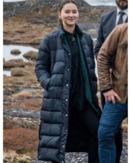 Nivi Pedersen Borgen Puffer Black Coat