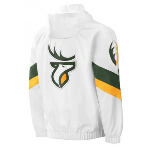 Enforcer Edmonton Elks White Jacket - Image 2