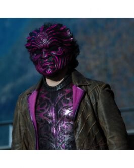 The Flash S07 Bashir Malik Brown Leather Coat
