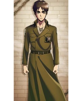 Attack on Titan S03 Eren Jaeger Green Coat