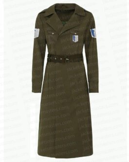 Attack on Titan S03 Eren Jaeger Green Coat