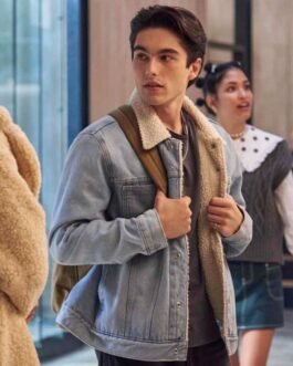 Sergio Mayer Mori Rebelde Shearling Denim Jacket