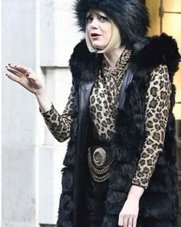 Cruella Emma Stone Fur Coat