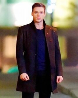 Richard Madden Eternals Black Coat