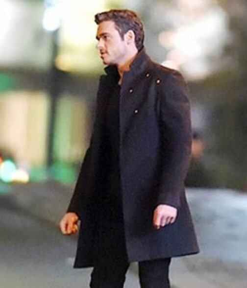 Richard Madden Eternals Black Coat - Image 2