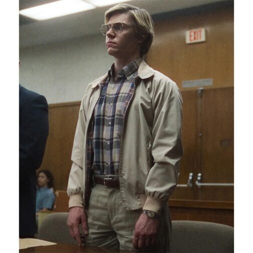 Dahmer Monster Evan Peters Bomber Cotton Jacket - Image 2