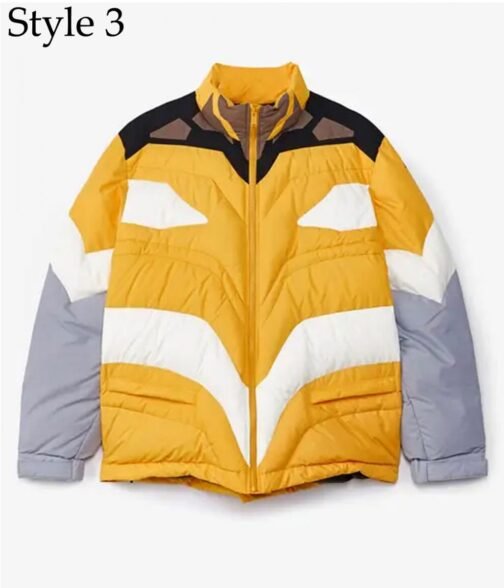 Evangelion Iffy Chris Brown Puffer Jacket - Image 3