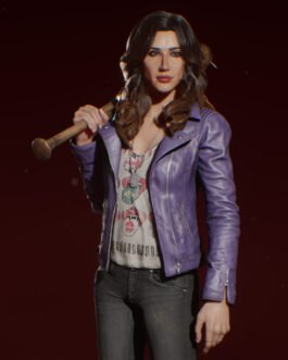 Evil Dead Kelly Maxwell Leather Jacket