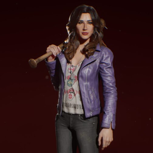 Evil Dead Kelly Maxwell Leather Jacket