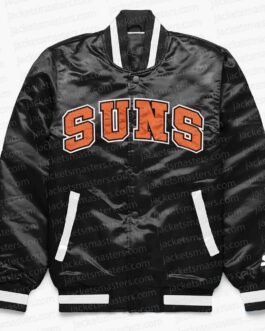 Phoenix Suns Exclusive Black Satin Jacket
