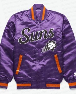 Phoenix Suns Exclusive Purple Satin Jacket