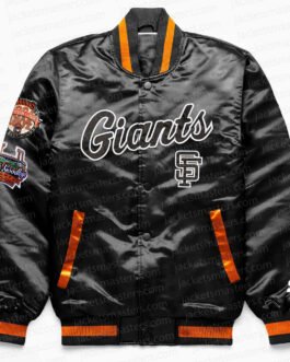 San Francisco Giants Exclusive Black Satin Jacket