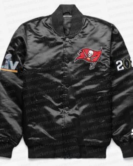 Tampa Bay Buccaneers Exclusive Black Satin Jacket