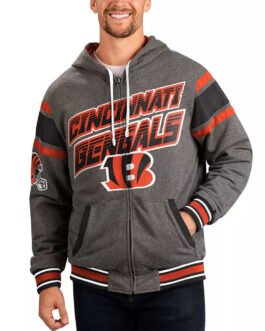 Gray Cincinnati Bengals Extreme Hoodie