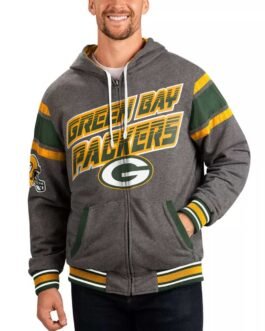 Gray Green Bay Packers Extreme Hoodie