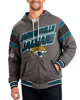 Gray Jacksonville Jaguars Extreme Hoodie