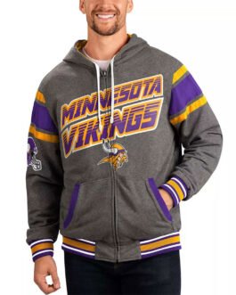 Gray Minnesota Vikings Extreme Hoodie