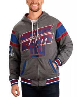 Gray New York Giants Extreme Hoodie