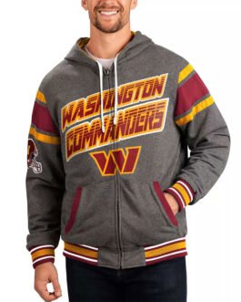 Gray Washington Commanders Extreme Hoodie