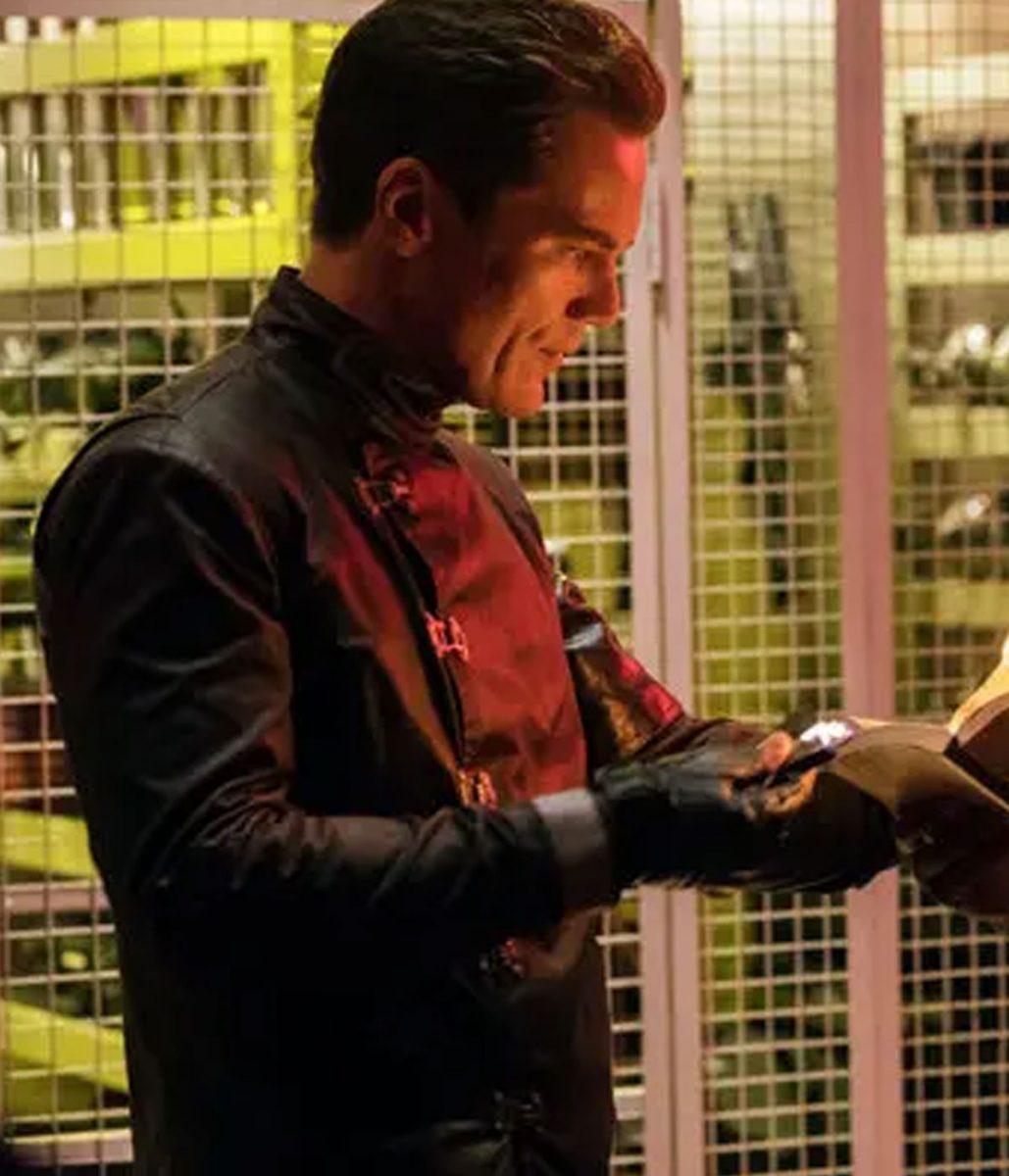 Fahrenheit 451 Michael Shannon Leather Jacket - Image 11