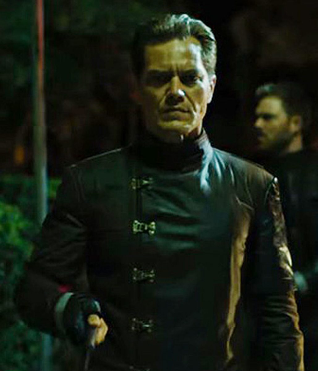 Fahrenheit 451 Michael Shannon Leather Jacket - Image 7