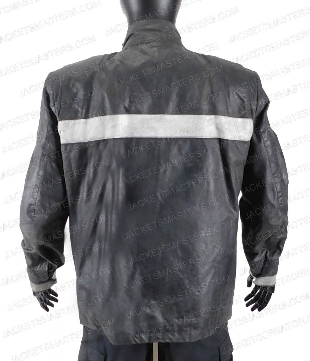 Fahrenheit 451 Michael Shannon Leather Jacket - Image 3