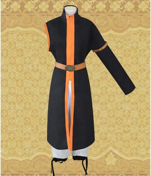 Natsu Dragneel Fairy Tail Cotton Black Coat - Image 3