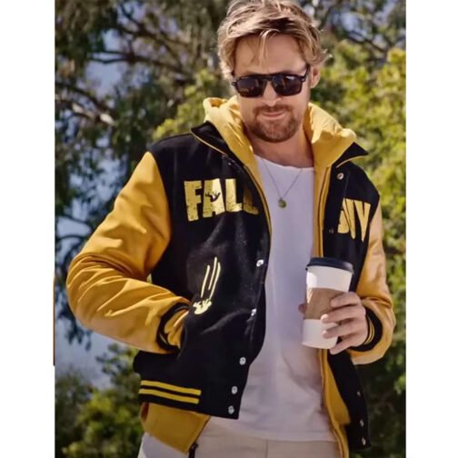 The Fall Guy Ryan Gosling Varsity Jacket - Image 4