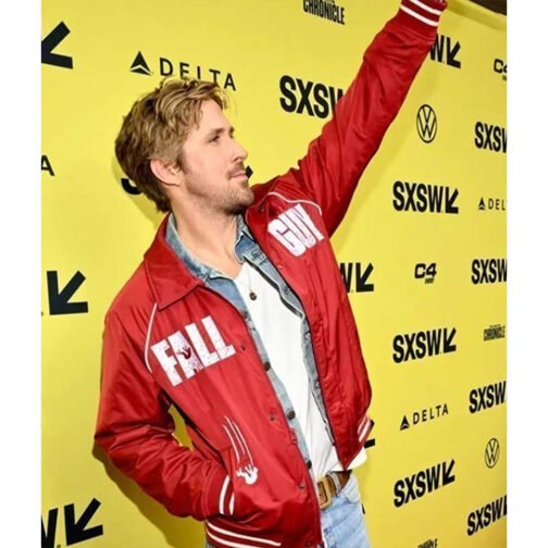 The Fall Guy SXSW Ryan Gosling Red Jacket - Image 5