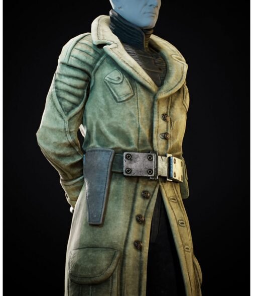 Colonel Autumn Fallout 3 Cotton Coat - Image 6