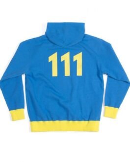 Vault 111 Fallout 4 Blue Hoodie