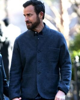 Justin Theroux False Positive Wool Blazer