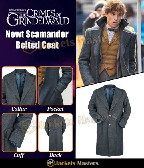 Eddie Redmayne Fantastic Beasts 2 Wool Coat - Image 13