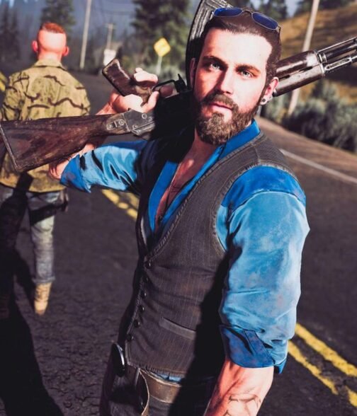 John Seed Far Cry 5 Black Vest - Image 5